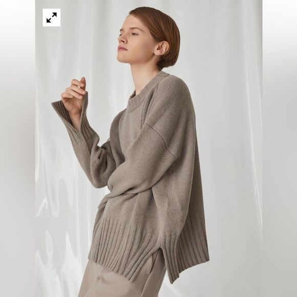 NWT MARELLA Wool Blend Split Sleeve Sweater - Picture 1 of 11